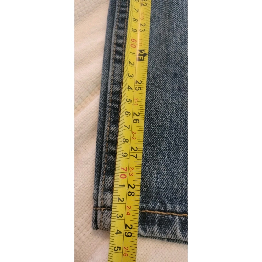 Levi's 550 Jeans Mens 46x29 Blue Relaxed Fit Cotton Denim Pants - Picture 6 of 15